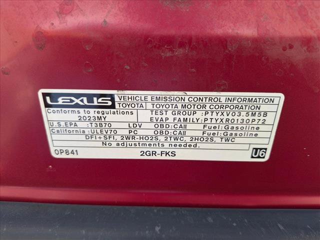 Certified 2023 Lexus ES 350 F Sport w/ Accessory Package (Z2) FWD image 28