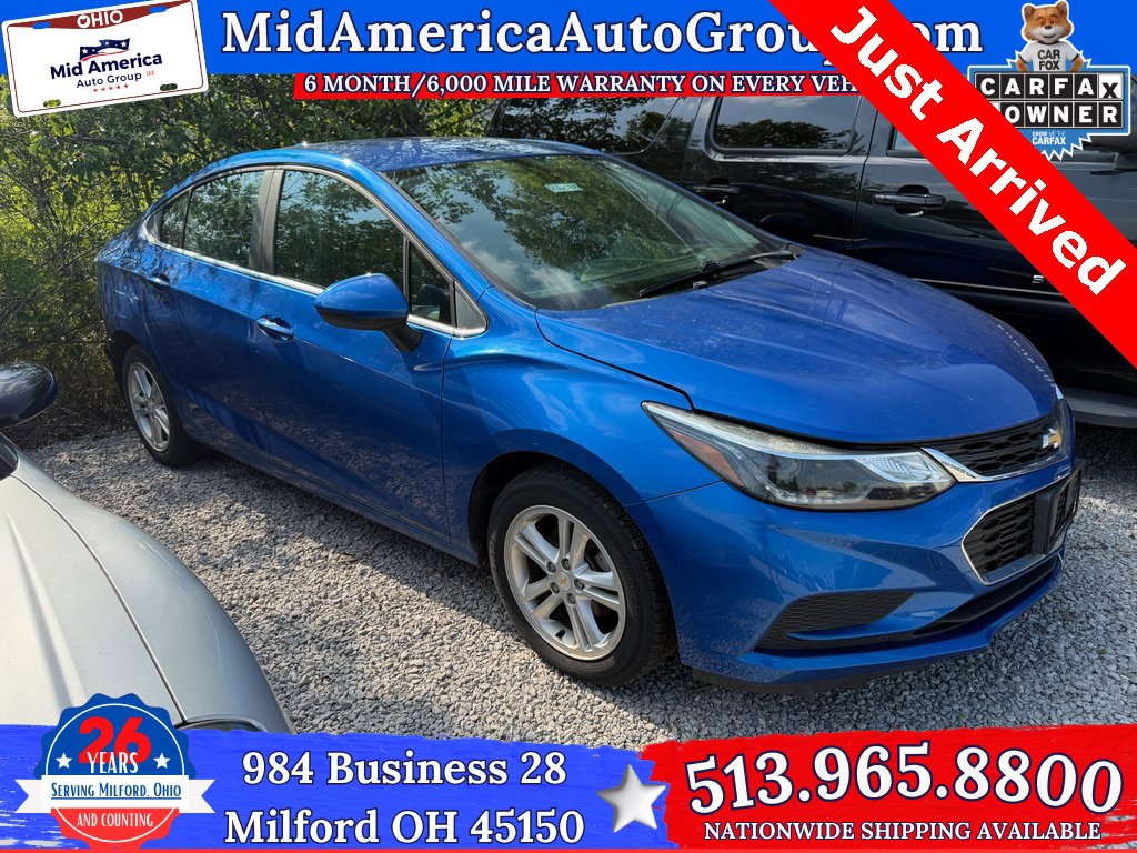 Used 2017 Chevrolet Cruze LT