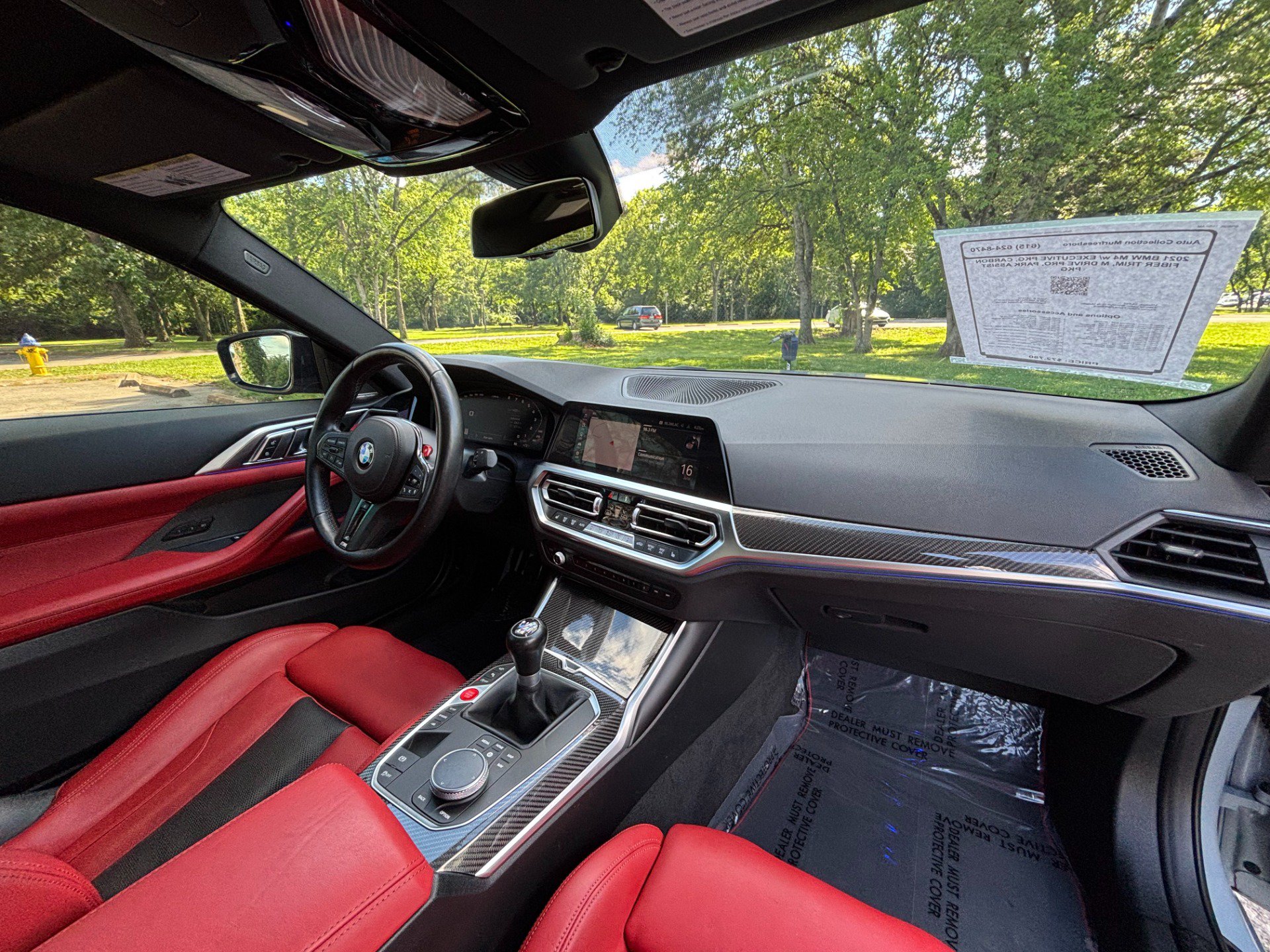 Used 2021 BMW M4 Coupe w/ Executive Package RWD image 50