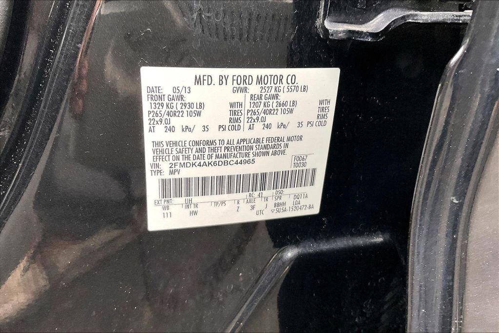 Used 2013 Ford Edge Sport w/ Driver Entry Pkg image 31