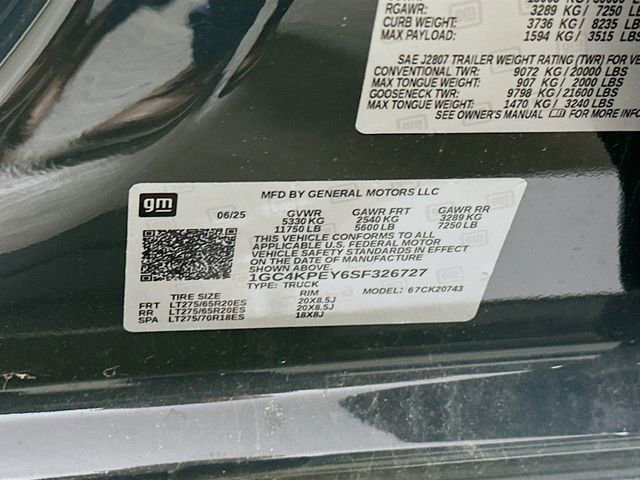 New 2025 Chevrolet Silverado 2500 LTZ w/ LTZ Convenience Package image 33