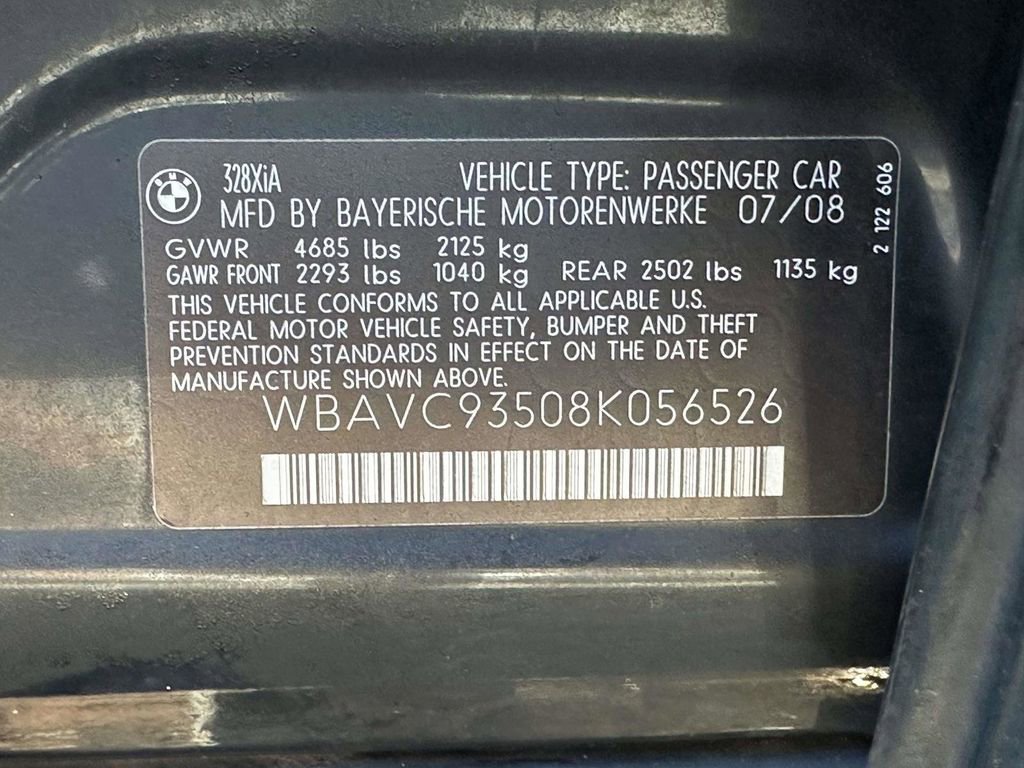 Used 2008 BMW 328xi Sedan image 33