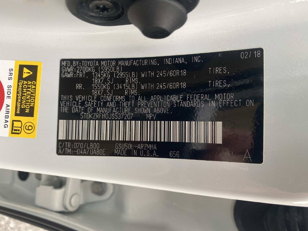 Used 2018 Toyota Highlander XLE FWD image 21