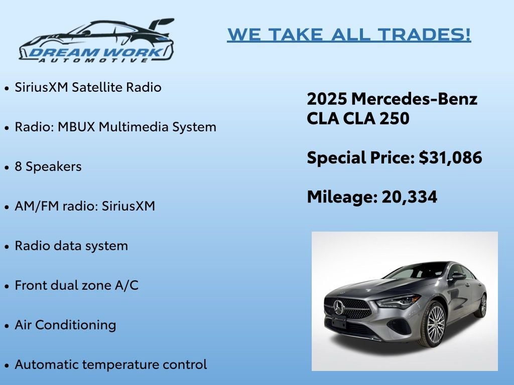 Used 2025 Mercedes-Benz CLA 250 video 2