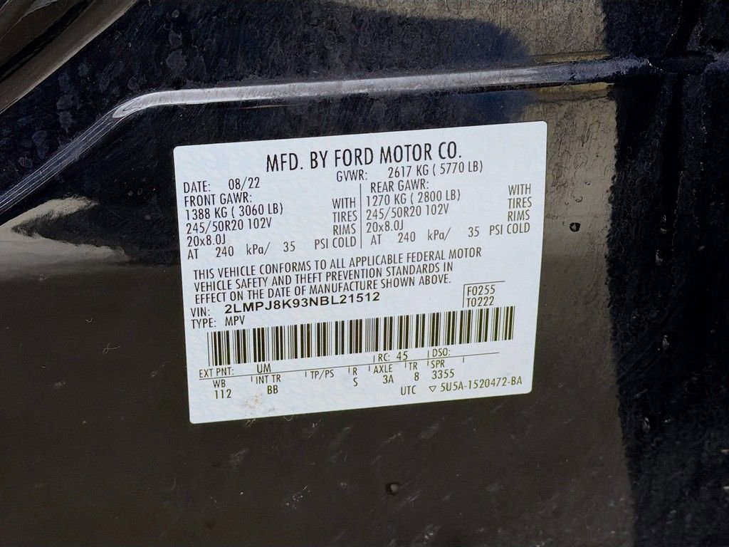 Used 2022 Lincoln Nautilus Reserve image 42