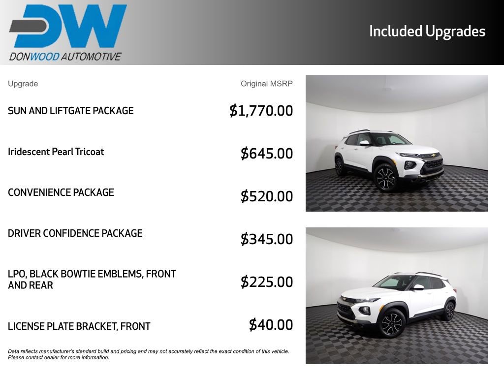 Used 2023 Chevrolet TrailBlazer ACTIV w/ Sun and Liftgate Package image 6