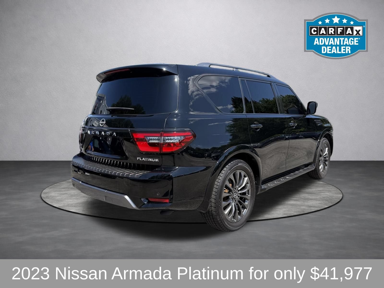 Used 2023 Nissan Armada Platinum w/ Captain's Chairs Package AWD/4WD image 3