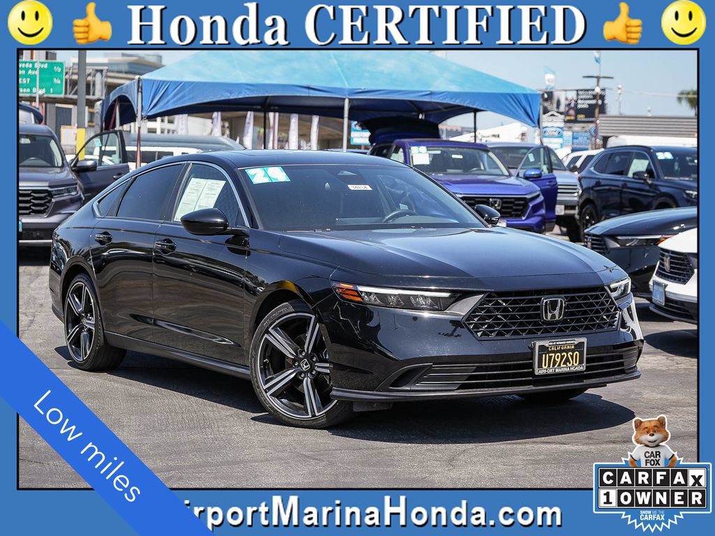 Certified 2024 Honda Accord Sport