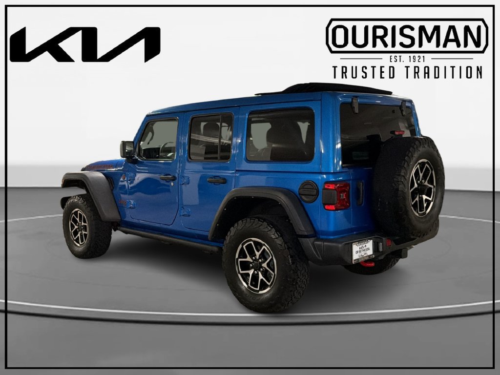 Used 2024 Jeep Wrangler Unlimited Rubicon w/ Technology Group AWD/4WD image 3