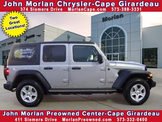 Used 2020 Jeep Wrangler Unlimited Sport w/ Cold Weather Group AWD/4WD image 1