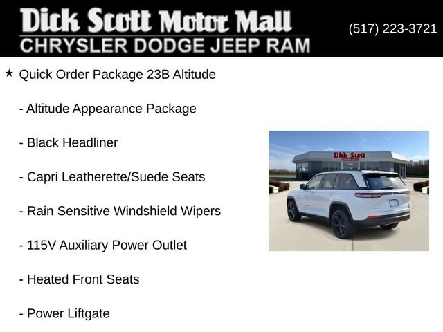 Used 2023 Jeep Grand Cherokee Altitude AWD/4WD image 16
