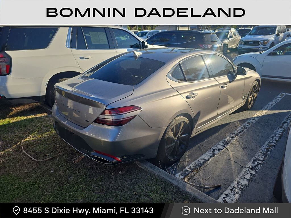 Used 2023 Genesis G70 3.3T w/ Sport Advanced Package image 4