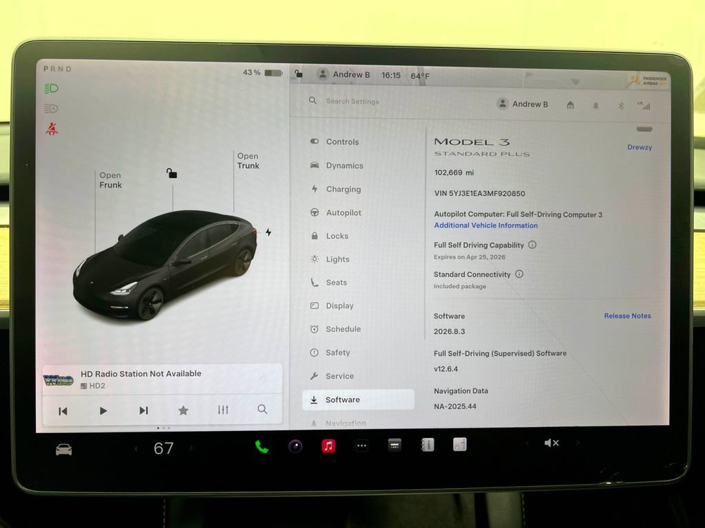 Used 2021 Tesla Model 3 Standard Range Plus image 12