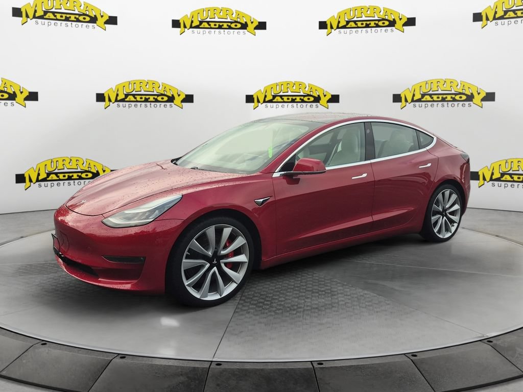Used 2018 Tesla Model 3 Performance AWD/4WD image 1