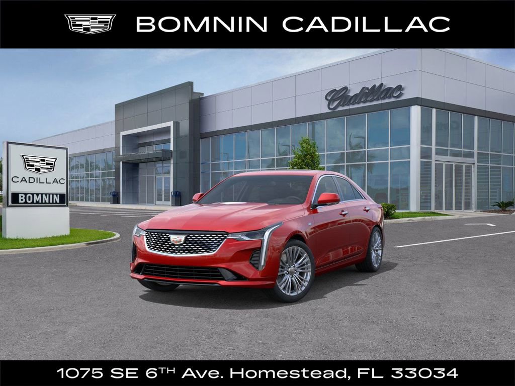 New 2025 Cadillac CT4 Premium Luxury RWD image 1