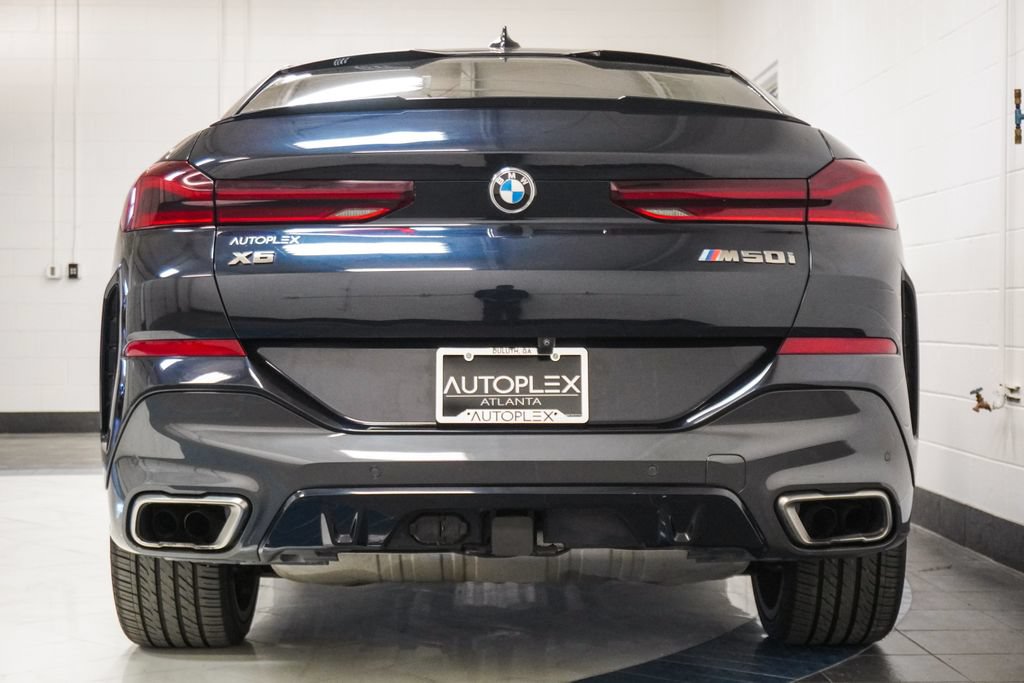 Used 2020 BMW X6 M50i w/ Executive Package AWD/4WD image 34
