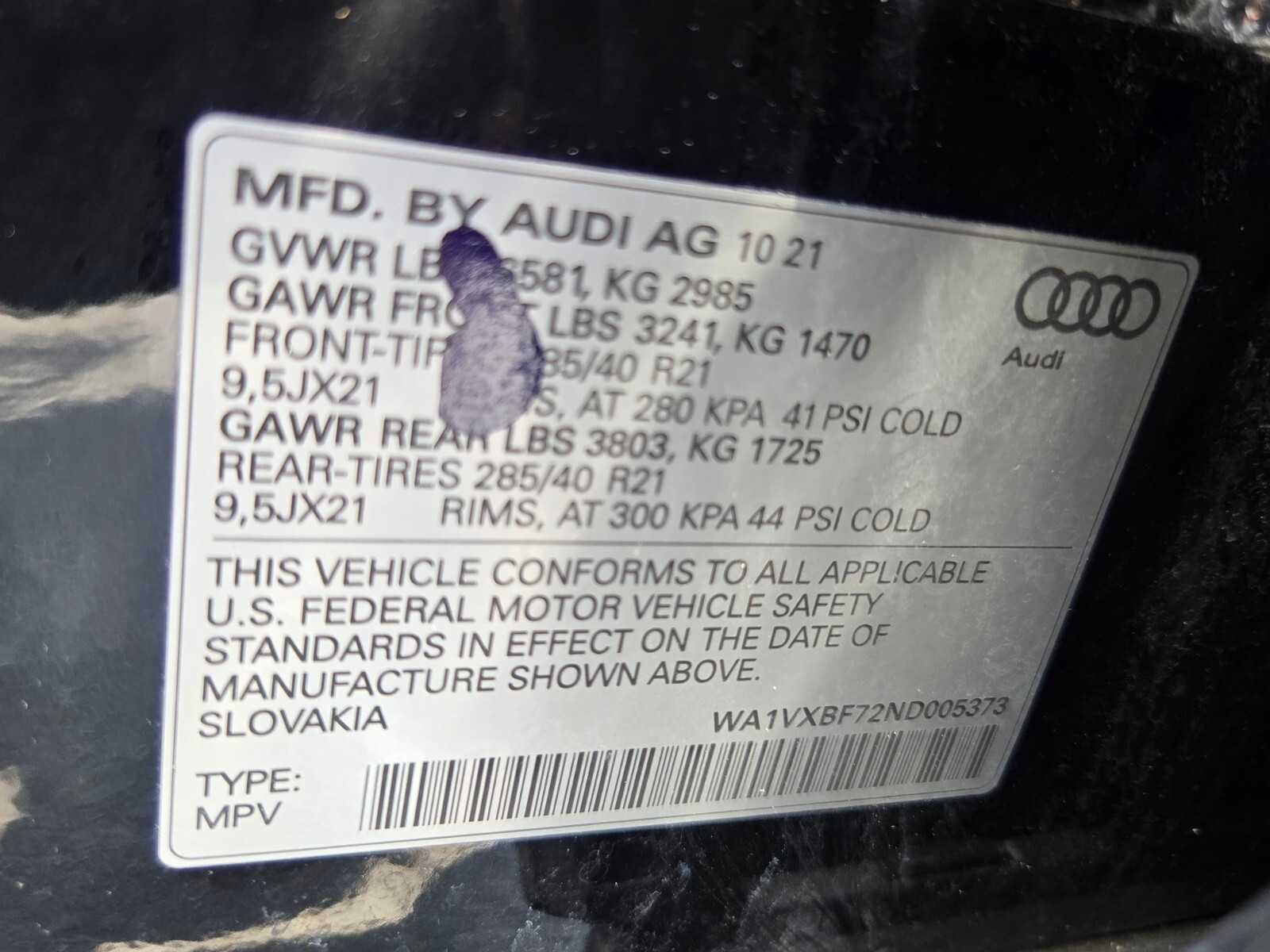 Used 2022 Audi Q7 3.0T Prestige w/ Prestige Package AWD/4WD image 21