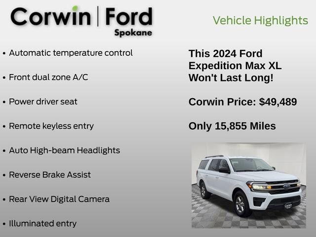 Certified 2024 Ford Expedition Max XL image 13