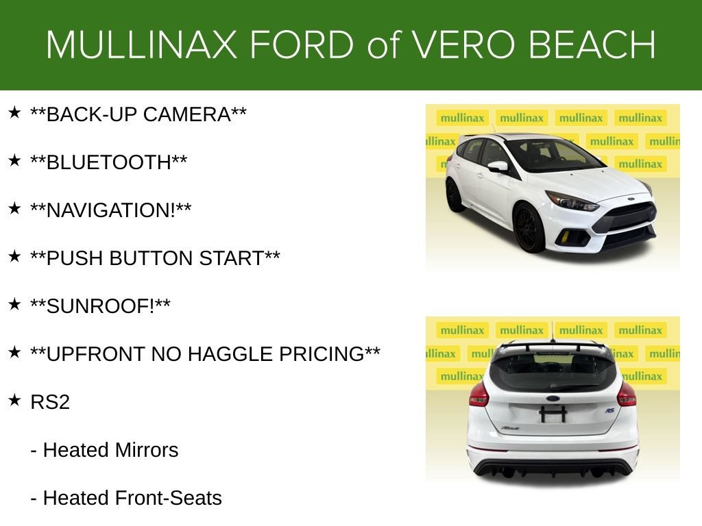 Used 2017 Ford Focus RS AWD/4WD image 5