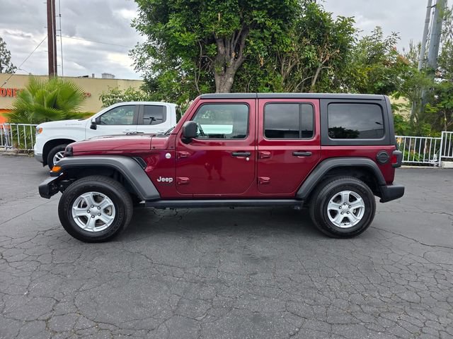 Used 2021 Jeep Wrangler Unlimited Sport AWD/4WD image 4