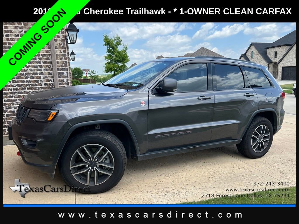 Used 2019 Jeep Grand Cherokee Trailhawk w/ Trailhawk Luxury Group