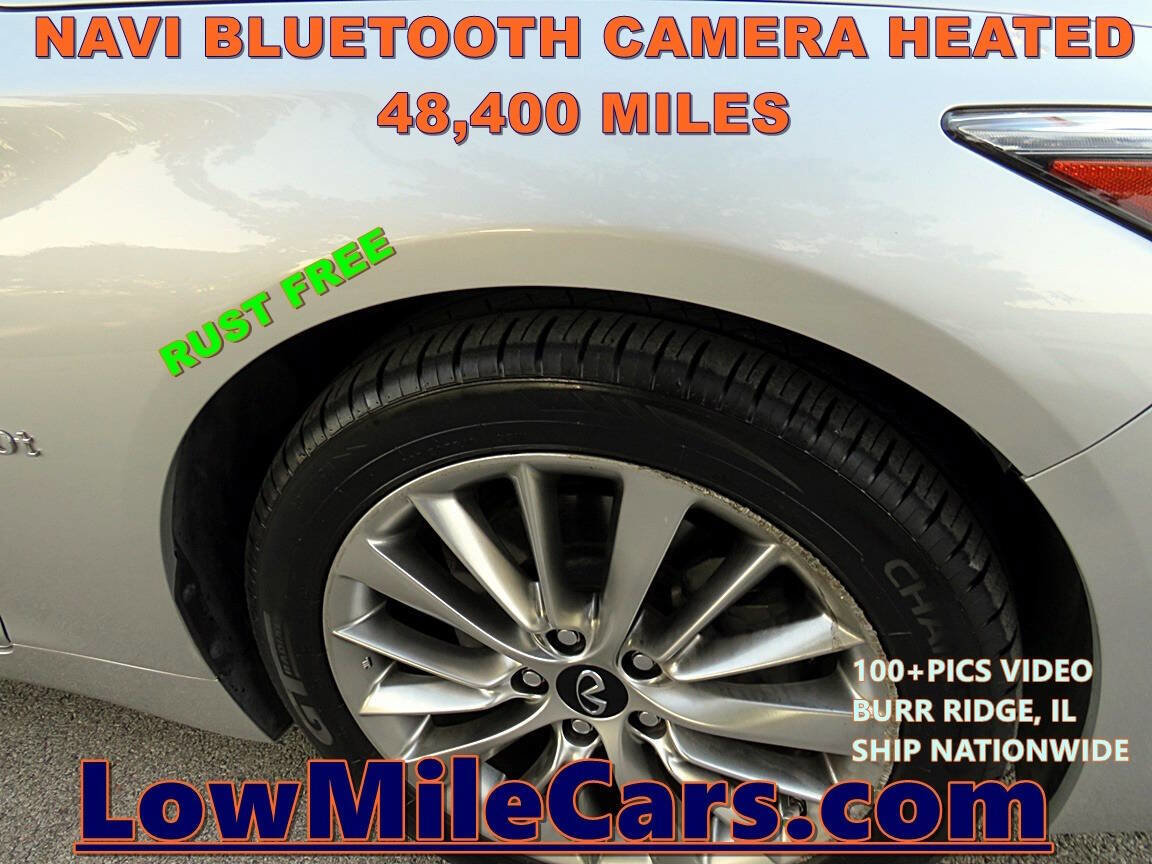Used 2019 INFINITI Q50 Luxe w/ Essential Package (3.0T Luxe) image 94