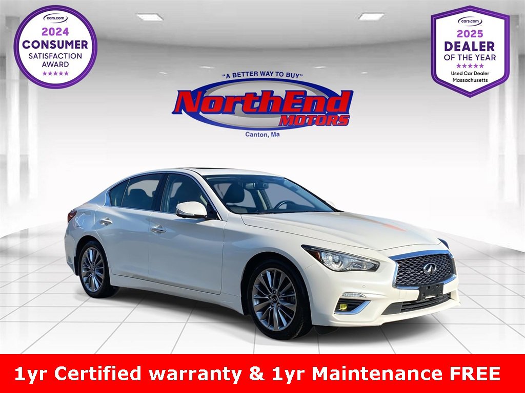 Used 2022 INFINITI Q50 Luxe w/ Cargo Package