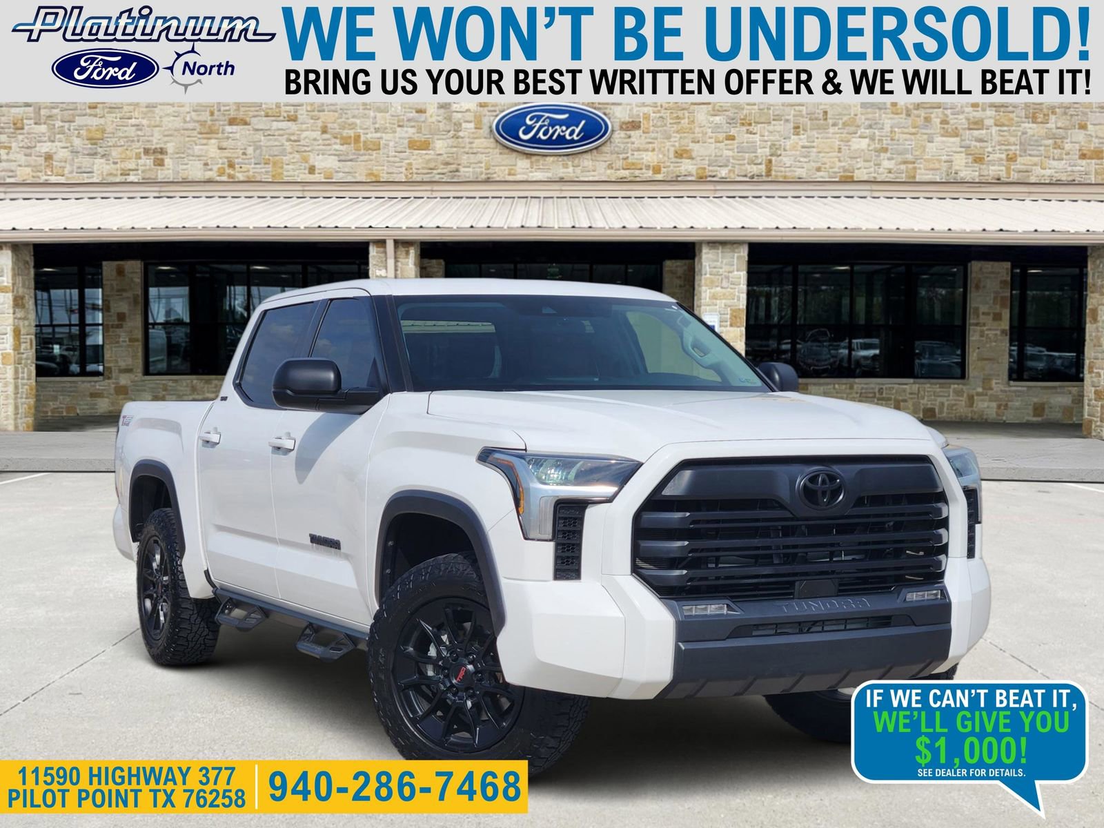 Used 2024 Toyota Tundra SR5 w/ SR5 Premium Package AWD/4WD image 1