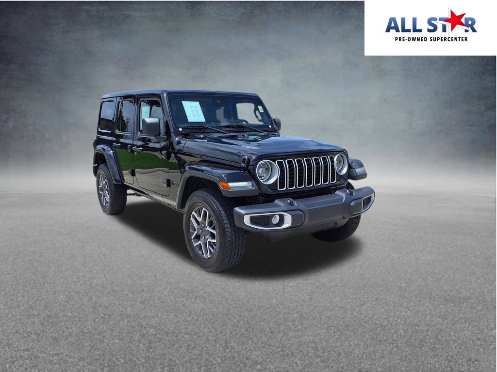 Used 2025 Jeep Wrangler Unlimited Sahara AWD/4WD image 1