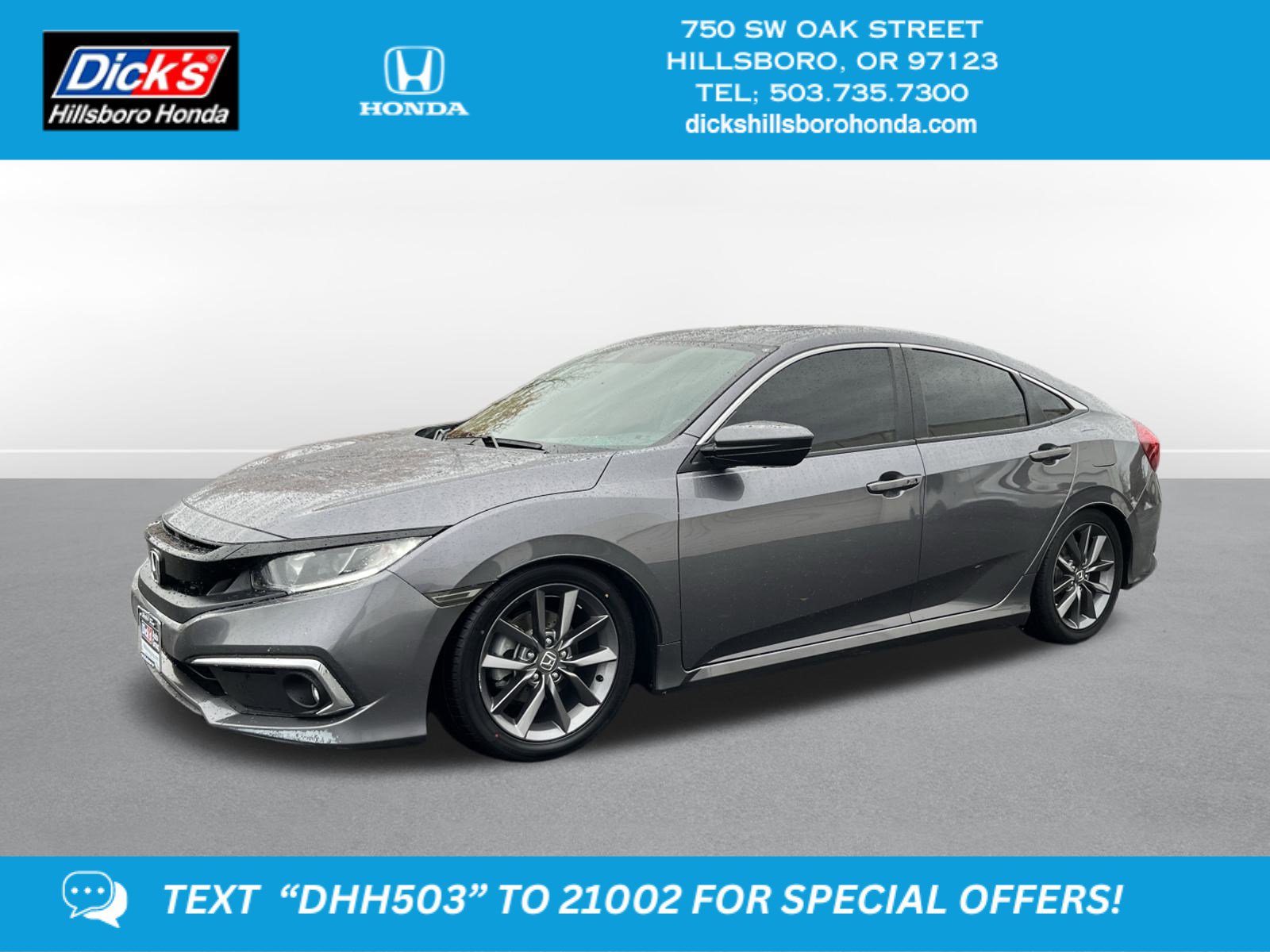 Used 2020 Honda Civic EX-L