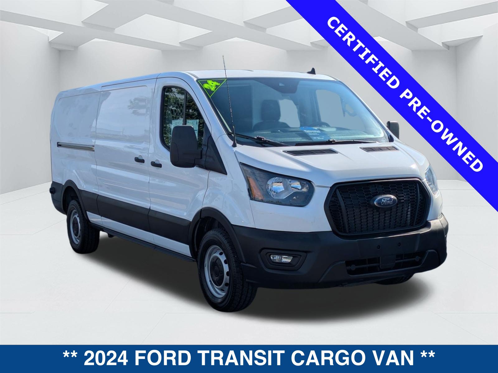 Certified 2024 Ford Transit 350 Low Roof w/ Load Area Protection Package RWD image 4