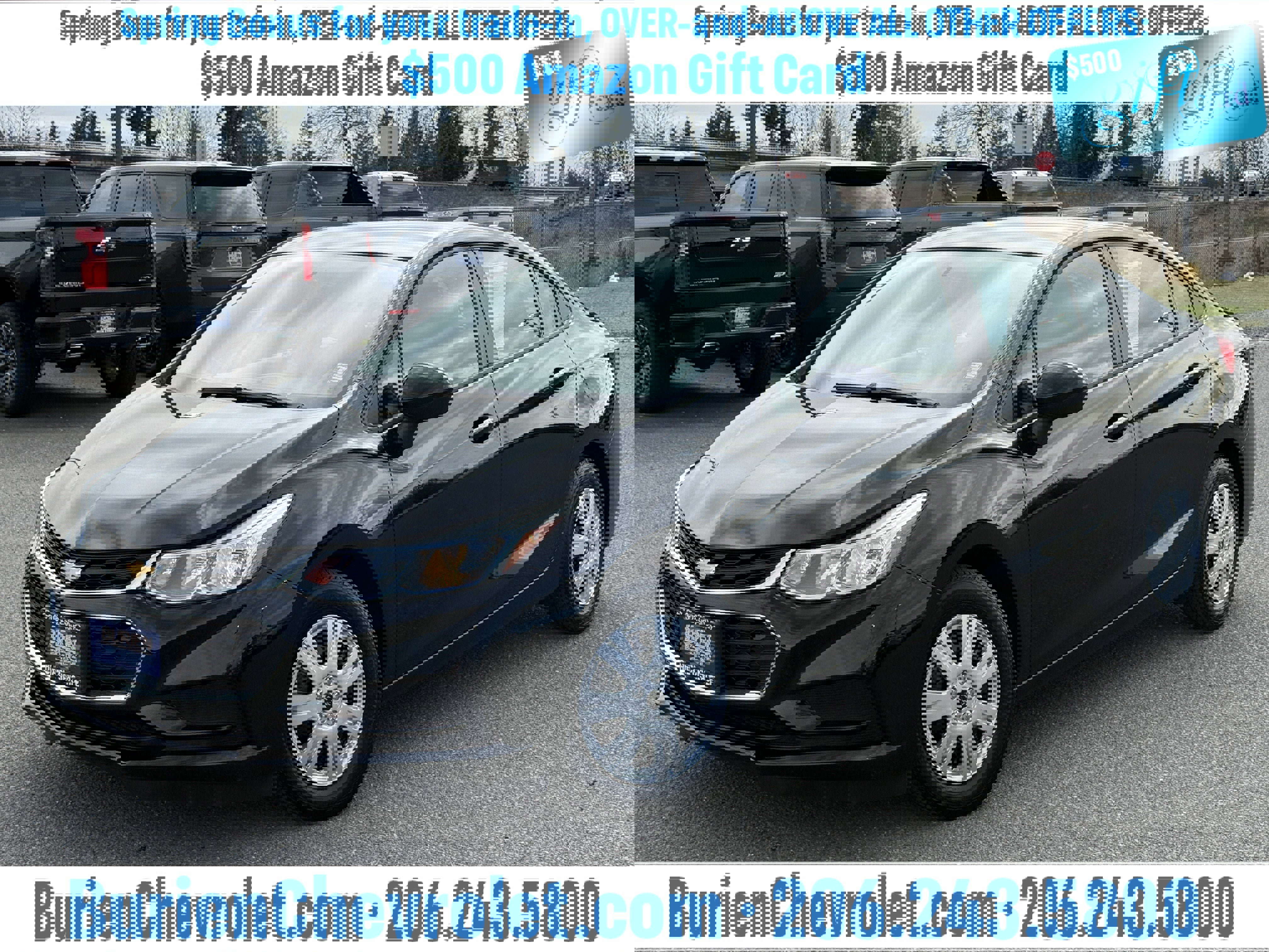 Used 2017 Chevrolet Cruze LS