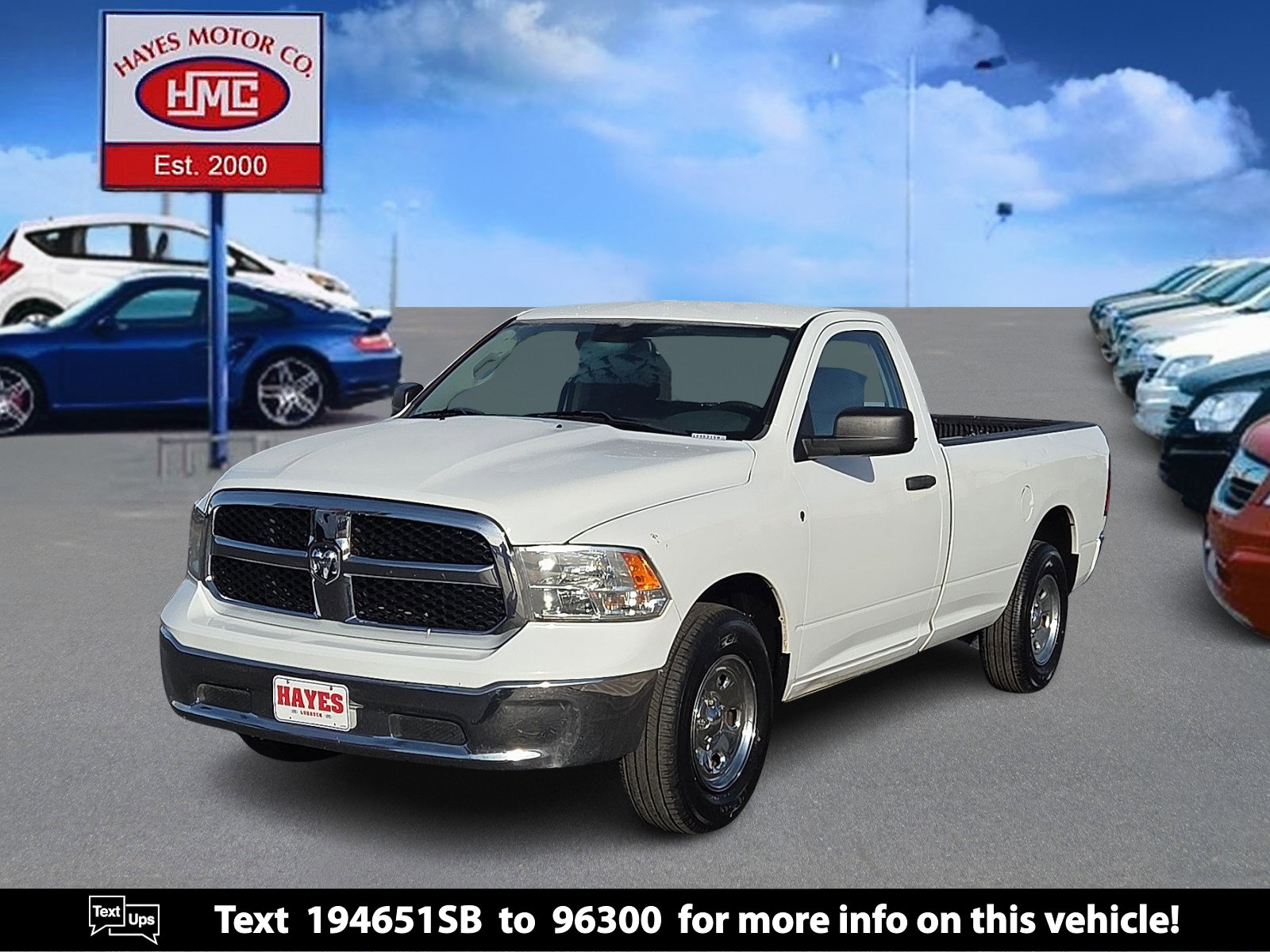 Used 2020 RAM 1500 Tradesman w/ Power & Remote Entry Group image 1