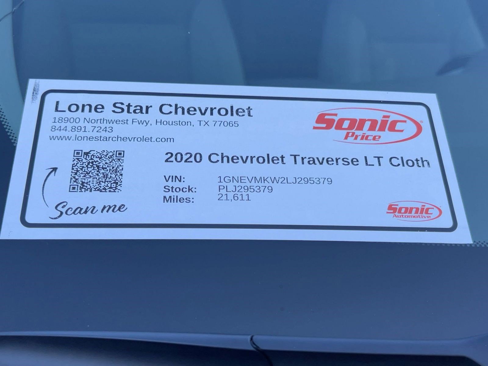 Certified 2020 Chevrolet Traverse LT image 32