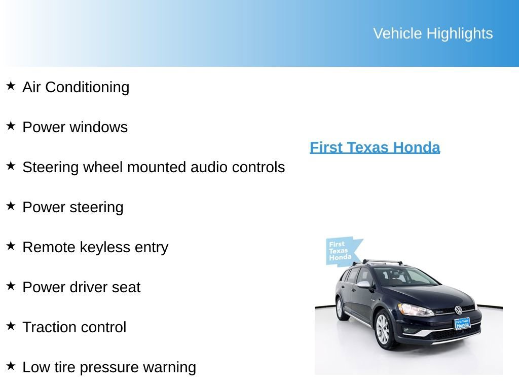 Used 2017 Volkswagen Golf Alltrack SEL image 9