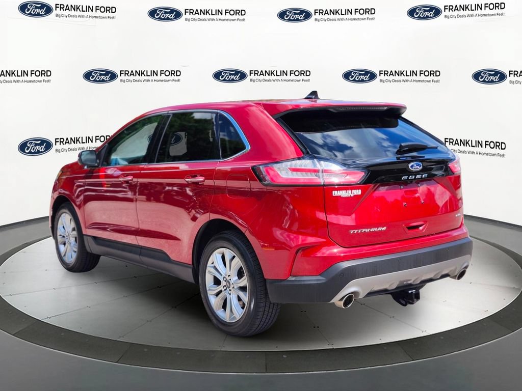 Used 2023 Ford Edge Titanium w/ Cargo Accessory Package AWD/4WD image 3