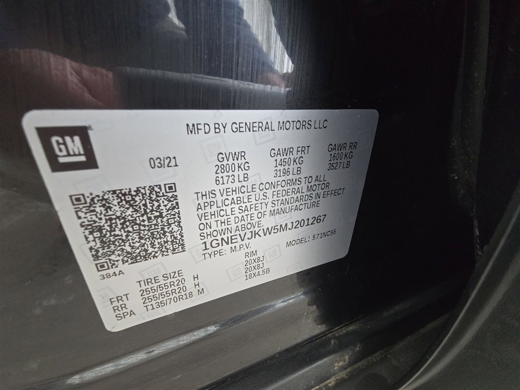 Used 2021 Chevrolet Traverse RS w/ LPO, Floor Liner Package image 34