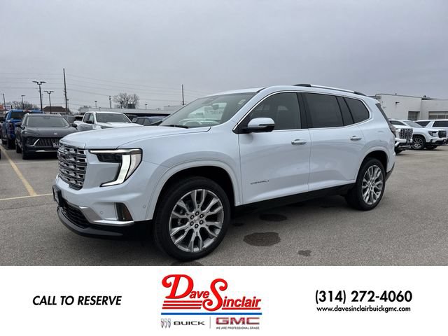 New 2026 GMC Acadia Denali w/ Super Cruise Package
