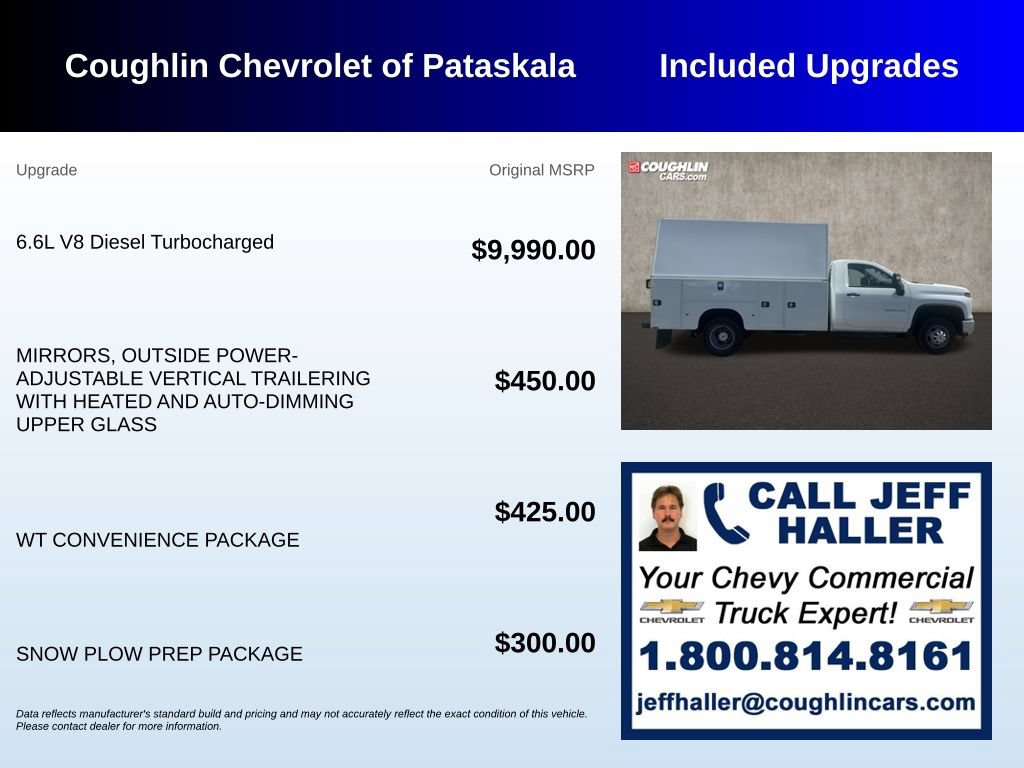 Used 2025 Chevrolet Silverado 3500 W/T w/ WT Convenience Package AWD/4WD image 3