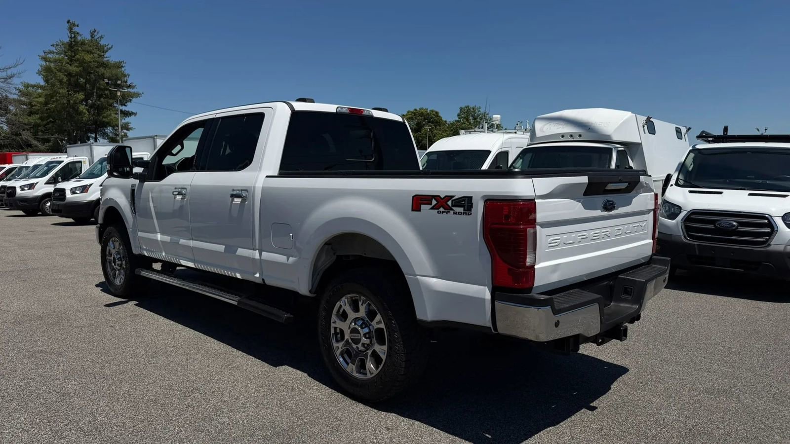 Used 2021 Ford F250 Lariat w/ Chrome Package AWD/4WD image 4