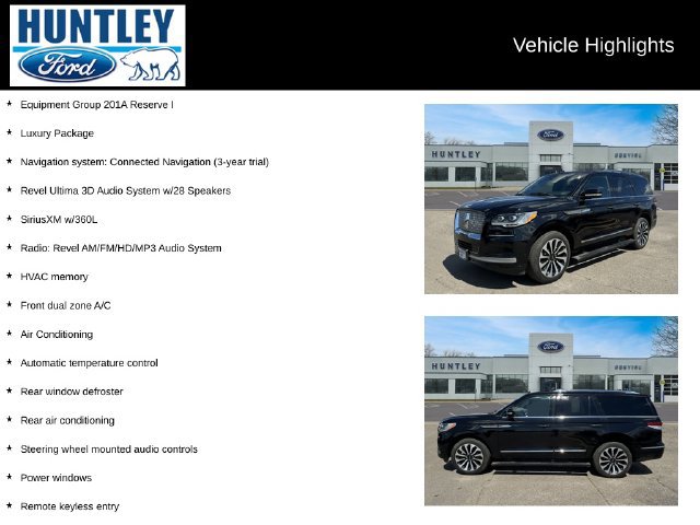 Used 2022 Lincoln Navigator Reserve w/ Equipment Group 201A AWD/4WD image 2