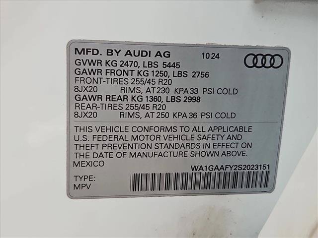 Used 2025 Audi Q5 2.0T Premium AWD/4WD image 27