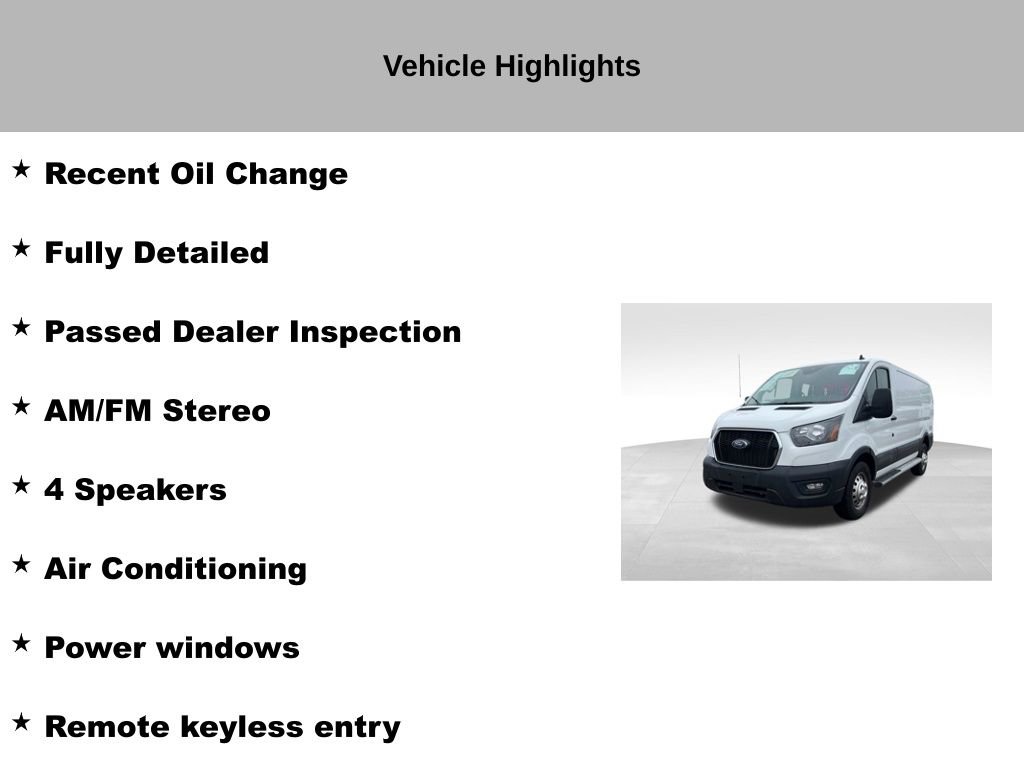Used 2023 Ford Transit 250 Low Roof AWD w/ Exterior Upgrade Package image 9