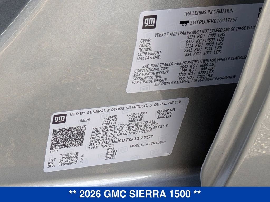 New 2026 GMC Sierra 1500 Elevation image 41