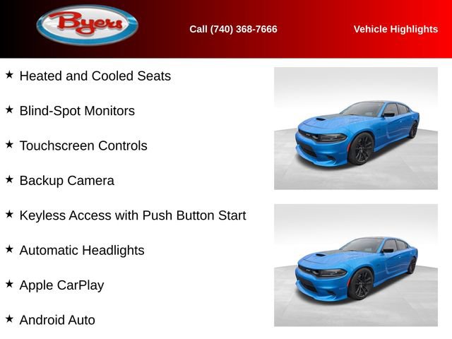 Used 2023 Dodge Charger Scat Pack w/ Daytona Edition Group RWD image 12