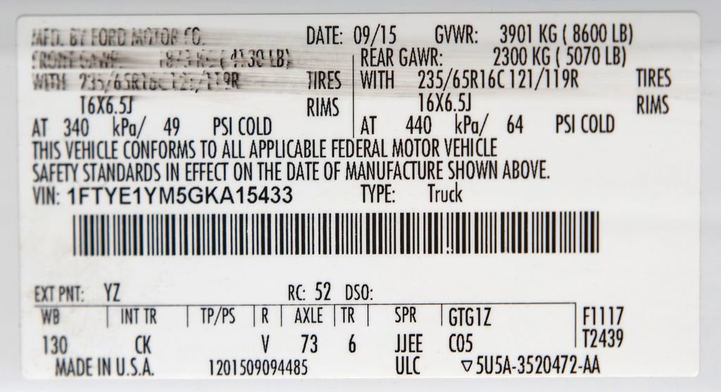 Used 2016 Ford Transit 150 130 Low Roof image 25