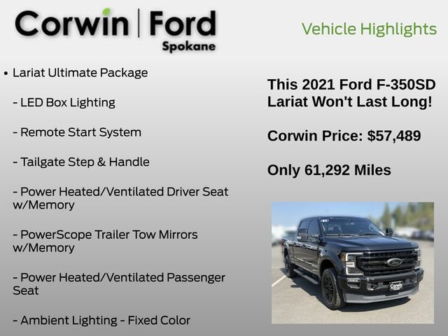 Used 2021 Ford F350 Lariat AWD/4WD image 19