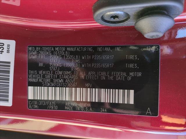 Certified 2026 Toyota Sienna LE AWD/4WD image 24