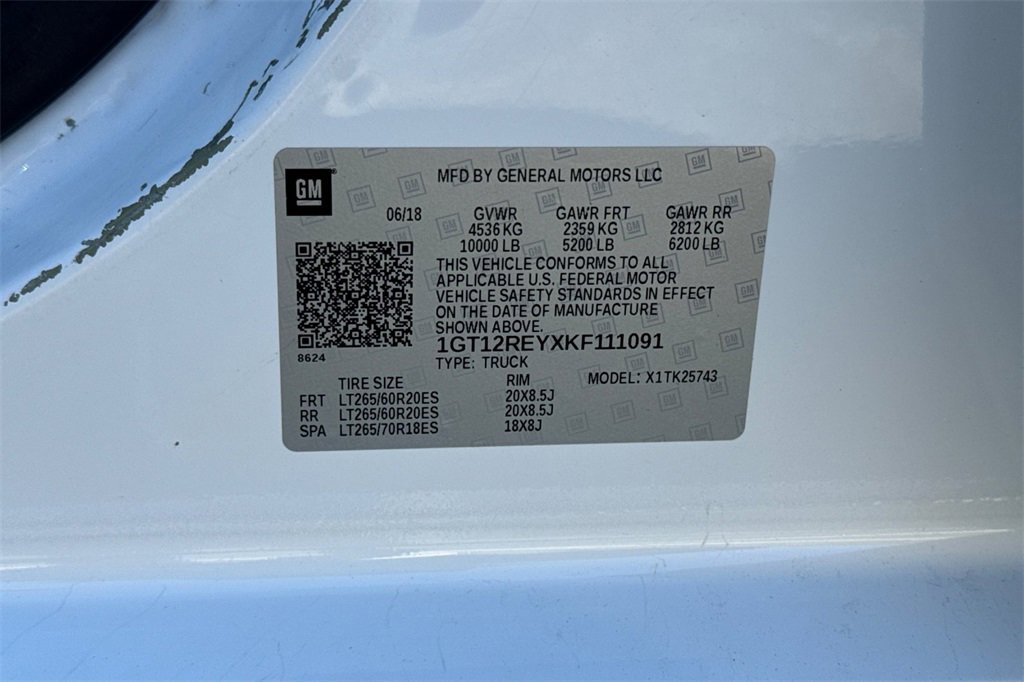 Used 2019 GMC Sierra 2500 SLT w/ Duramax Plus Package image 28