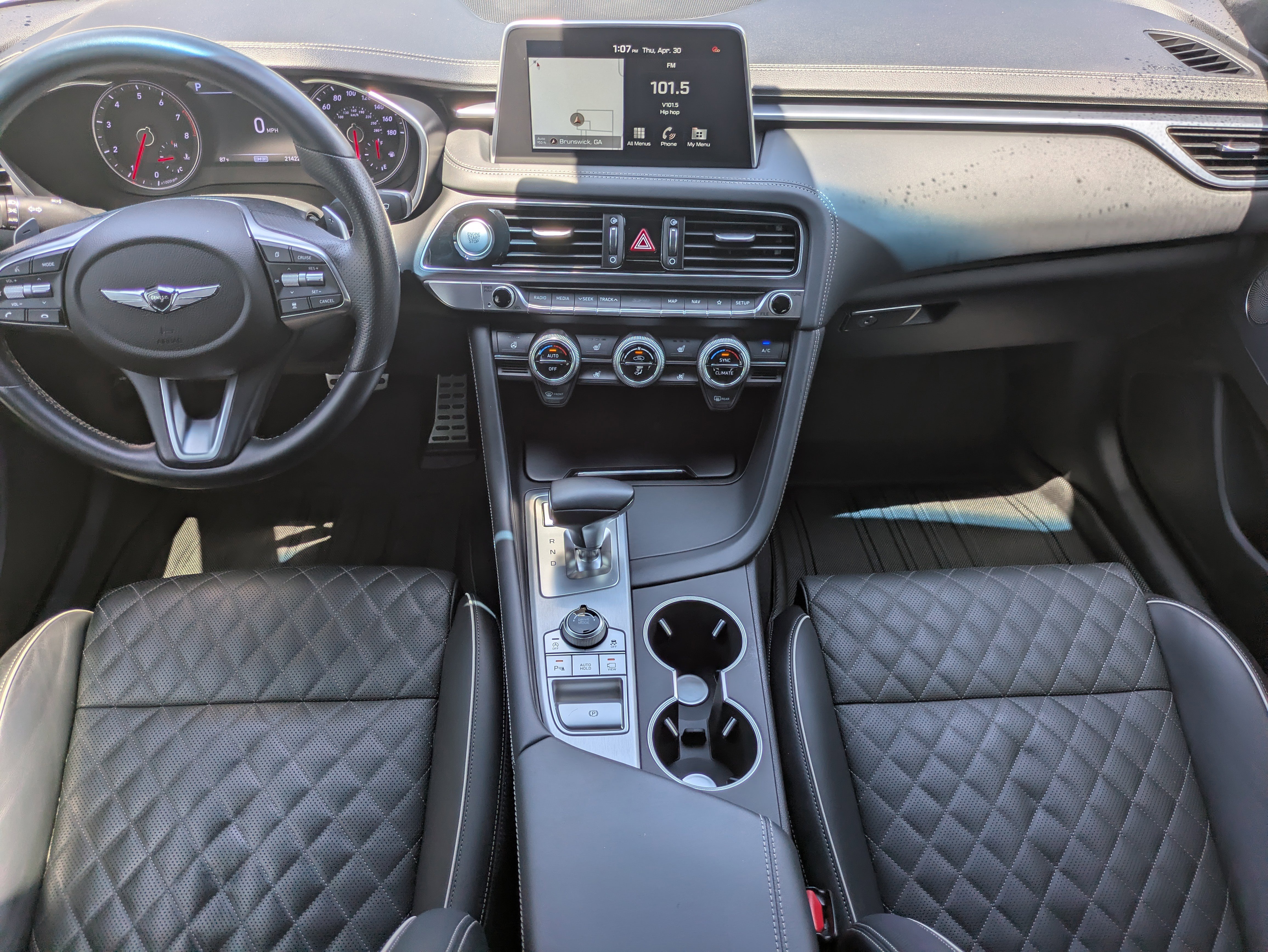 Used 2019 Genesis G70 2.0T Advanced w/ Sport Package RWD image 9